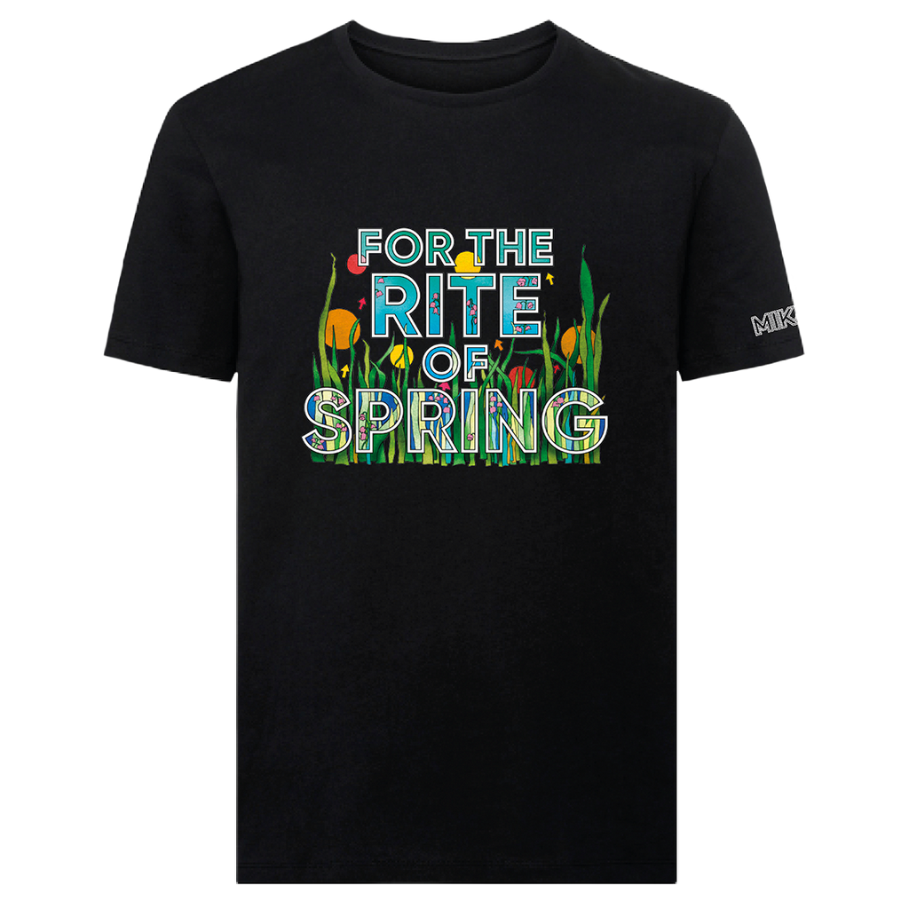 FOR THE RIGHT OF SPRING TEE - BLACK
